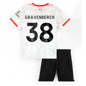 Liverpool Ryan Gravenberch #38 Rezervni Dres za Dječji 2024-25 Kratak Rukavima (+ kratke hlače)